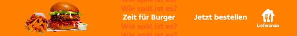 Lieferando, Zeit für Burger